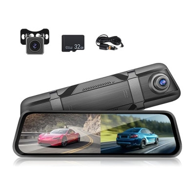 Car Camera awena / Rearview Mirror Car Recorder L1 کامیرەی سەیارە